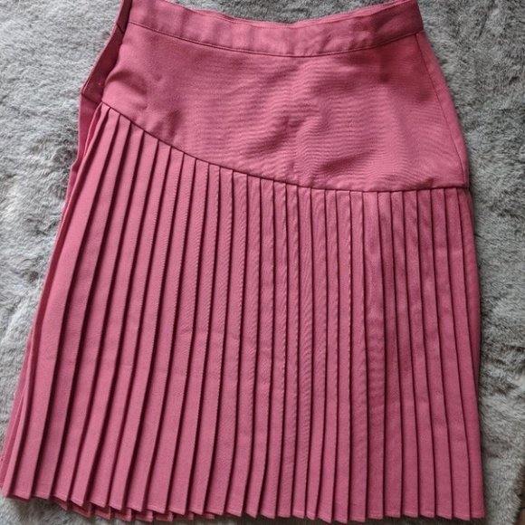 Vintage Pleated Skirt Pink - Picture 3 of 7